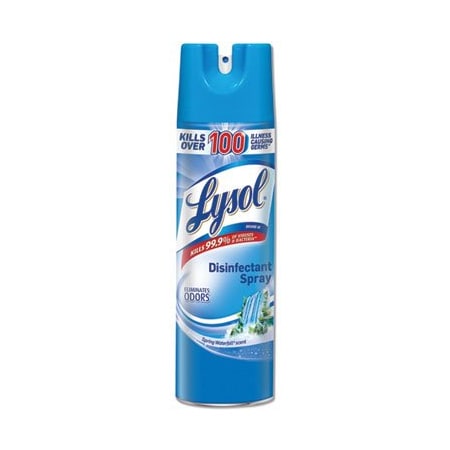 Reckitt Benckiser LYSOL, DISINFECTANT SPRAY, SPRING WATERFALL SCENT, 19 OZ AEROSOL 79326CT